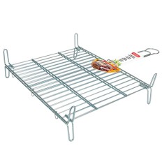 Grill Algon   Doppia Zincato 40 x 45 cm (5 Unità)    