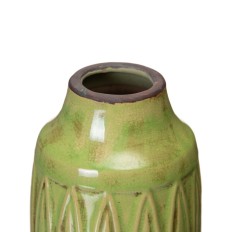 Vaso Pistacchio Ceramica 12,5 x 12,5 x 22,5 cm    