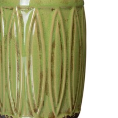 Vaso Pistacchio Ceramica 12,5 x 12,5 x 22,5 cm    