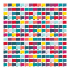 Trapunta Mosaic Colorfull Pantone Dimensione  Letto da 150 (250 x 260 cm) 