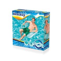 Bestway Poltrona Gonfiabile con Cuscino 102x94 cm Spiaggia e Piscina 43097    