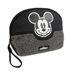 Necessaire da Viaggio Mickey Mouse Nero 100 % poliestere 28 x 19 x 6 cm    