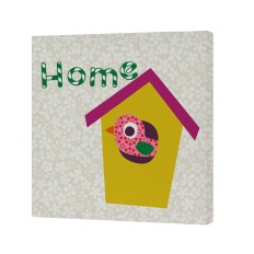 Tela HappyFriday Moshi Moshi House Multicolore 27 x 27 cm    