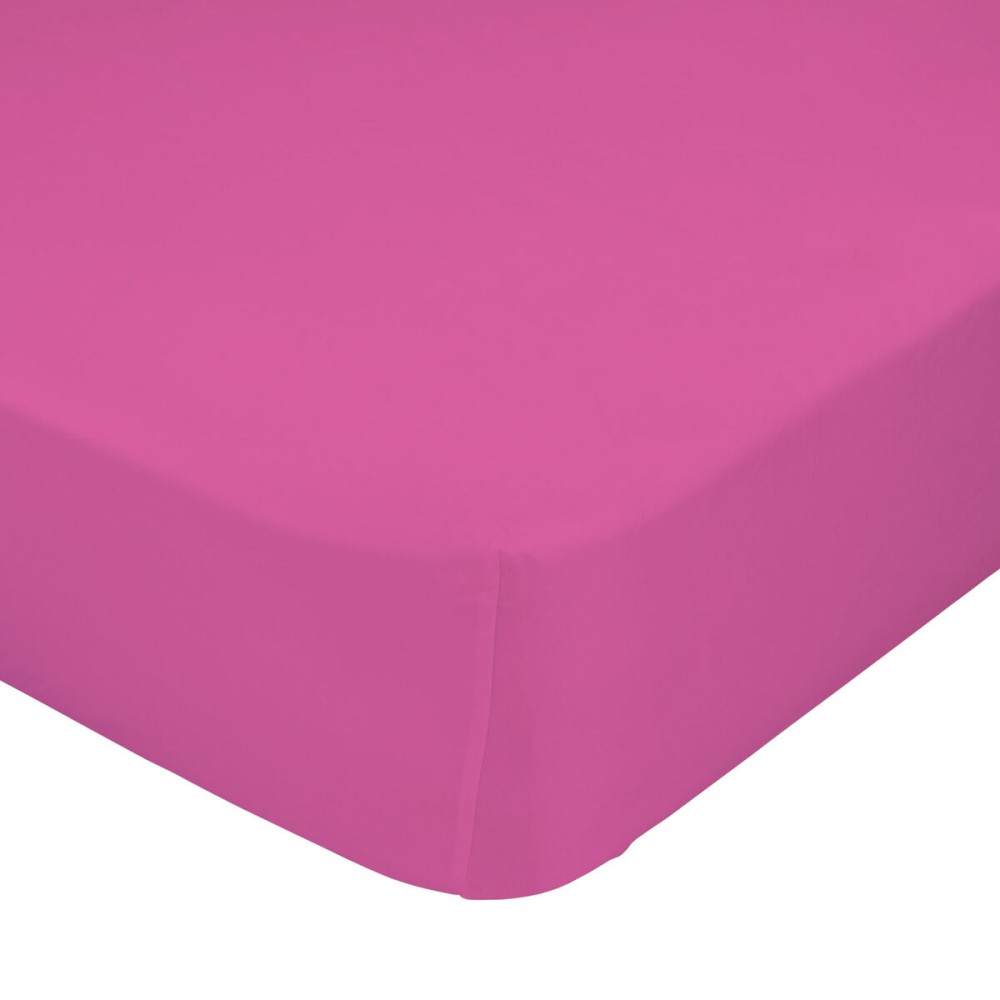 Lenzuolo con angoli HappyFriday BASIC KIDS Fucsia 60 x 120 x 14 cm    