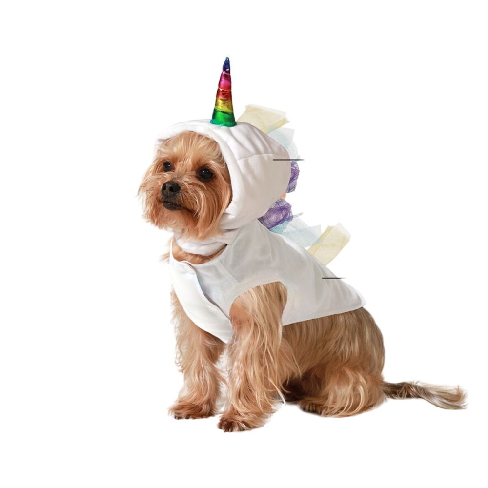 Costume per Cane Taglia S Unicorno    