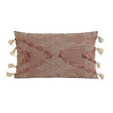 Cuscino Home ESPRIT Bianco Terracotta Boho 50 x 5 x 30 cm    