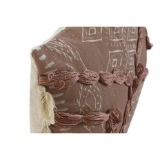 Cuscino Home ESPRIT Bianco Terracotta Boho 50 x 5 x 30 cm    