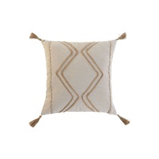 Cuscino Home ESPRIT Beige Boho 45 x 5 x 45 cm    