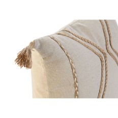 Cuscino Home ESPRIT Beige Boho 45 x 5 x 45 cm    