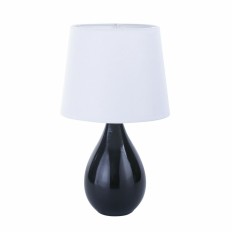 Lampada da tavolo Versa Camy Nero Ceramica (20 x 35 x 20 cm)    