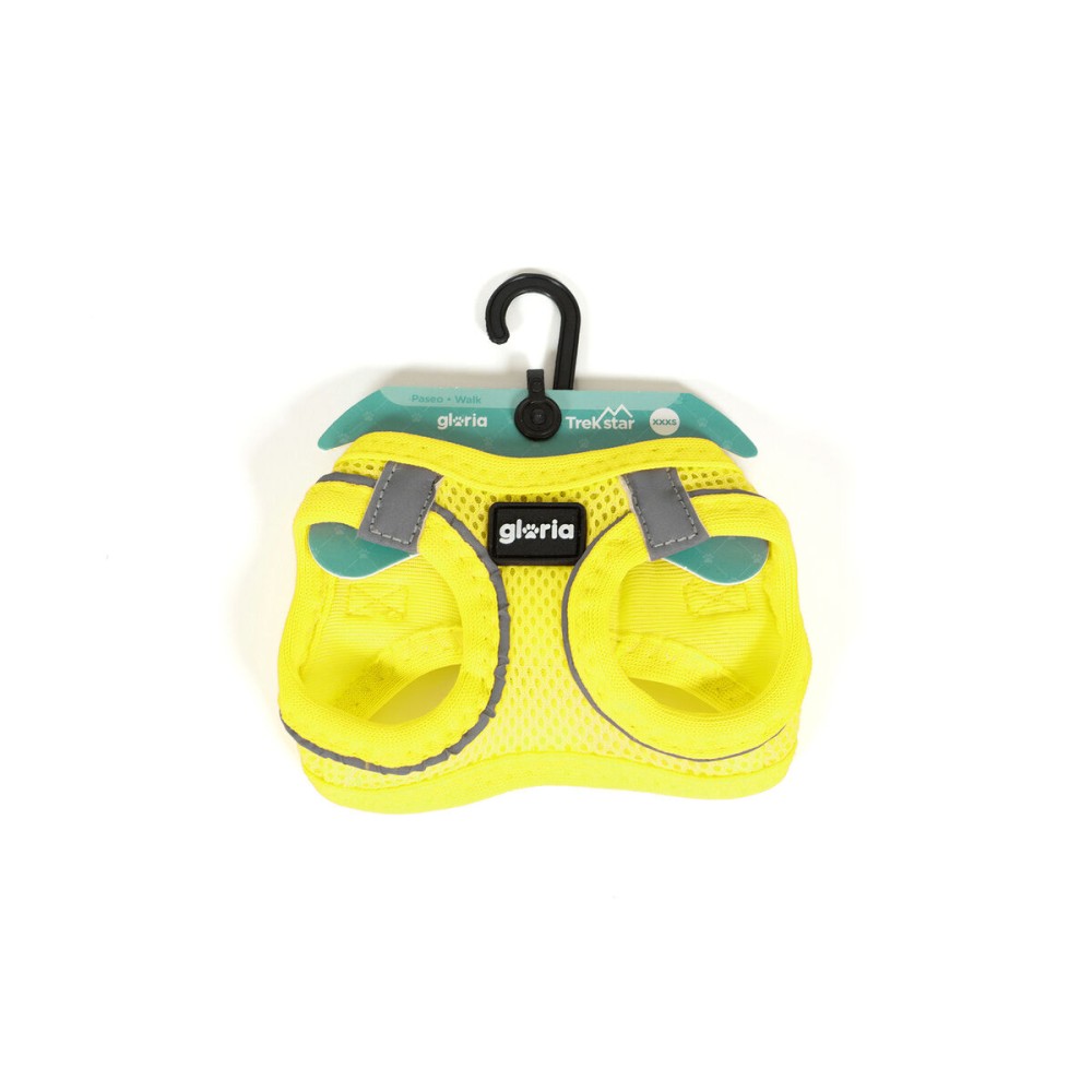 Imbracatura per Cani Gloria Trek Star 32,8-35,4 cm 45-47 cm Giallo M    