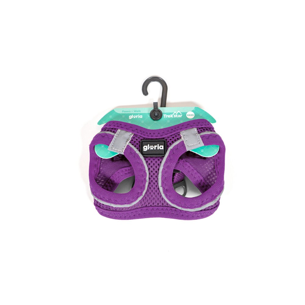 Imbracatura per Cani Gloria Trek Star 32,8-35,4 cm 45-47 cm Viola M    