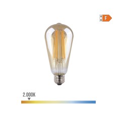 Lampadina LED EDM F 6 W E27 500 lm 6,4 x 14,2 cm (2000 K)    