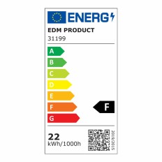 Tubo LED EDM 1850 Lm A+ T8 22 W (4000 K)    