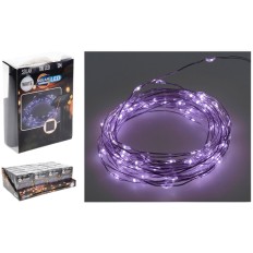 Ghirlanda di Luci LED Lifetime Violetta 7 m 2 m Solare    