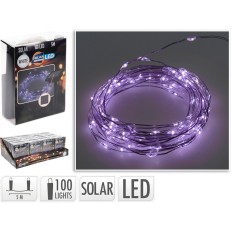 Ghirlanda di Luci LED Lifetime Violetta 7 m 2 m Solare    