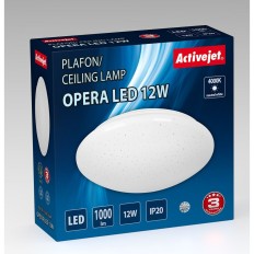 Lampadario Activejet AJE-OPERA 12W Bianco 80 12 W    