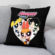 Fodera per cuscino Powerpuff Girls Powerpuff B Nero Multicolore 45 x 45 cm    