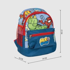 Zaino da trekking The Avengers Per bambini 25 x 27 x 16 cm Azzurro    