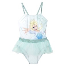 Costume da Bagno Bambina Frozen Turchese Taglia  3 anni 