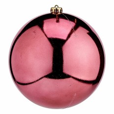 Palla di Natale Rosa Plastica 20 x 31 x 20 cm (12 Unità)    