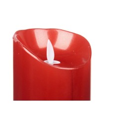 Candela LED Rosso 8 x 8 x 25 cm (12 Unità)    