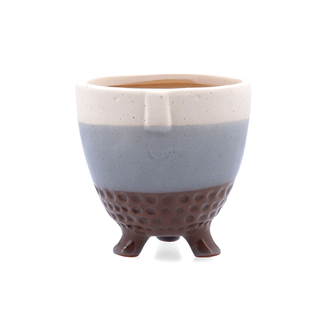 Vaso Vinthera Moa Multicolore Ceramica 14,5 x 15 cm    