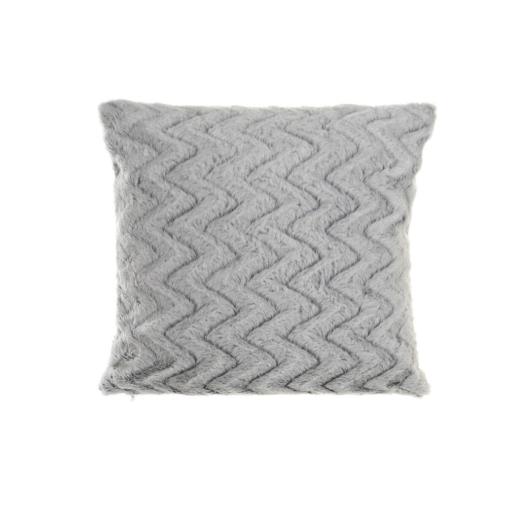 Cuscino DKD Home Decor Bicolore Zig zag Alpino 45 x 10 x 45 cm    