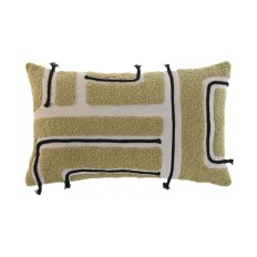 Cuscino Home ESPRIT Verde Boho 50 x 5 x 30 cm    