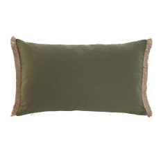 Cuscino Home ESPRIT Verde Fiori Boho 50 x 5 x 30 cm    