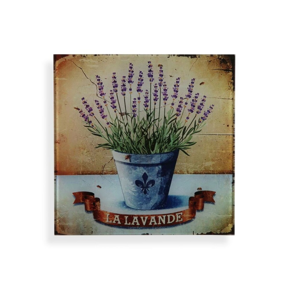 Quadro Versa Lavanda Cristallo 1 x 30 x 30 cm    