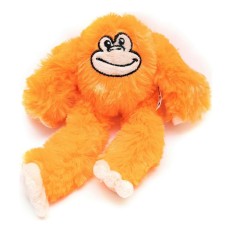 Peluche per cani Gloria Kikazaru 11 x 44 x 45 cm Scimmia Arancio    