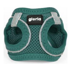 Imbracatura per Cani Gloria Air Mesh Trek Star Regolabile Turchese Taglia XXXS (18-20 cm)    