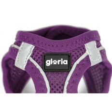 Imbracatura per Cani Gloria Trek Star 24-26 cm 28-28,6 cm Viola XXS    