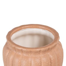 Vaso Arancio Ceramica 13,5 x 13,5 x 10 cm    