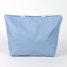 Borsa da Mare Stitch Azzurro 100 % poliestere    