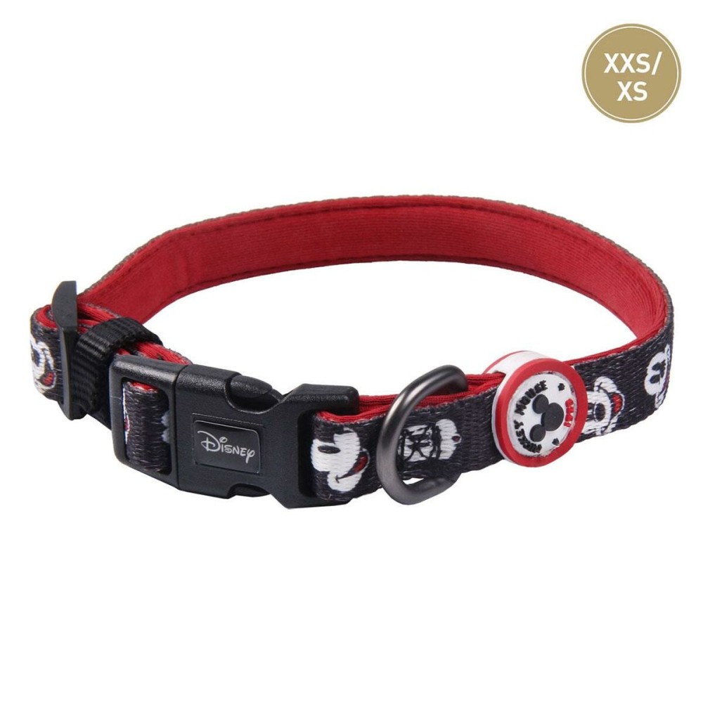 Collare per Cani Mickey Mouse XXS/XS Nero    