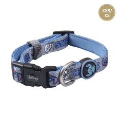 Collare per Cani Stitch XXS/XS Blu scuro    