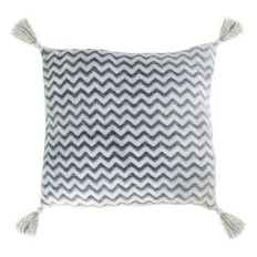 Cuscino Zig-zag (40 X 40 cm) 119635 Colore  Blu Marino 