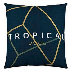 Fodera per cuscino Naturals Tropical (50 x 50 cm)    