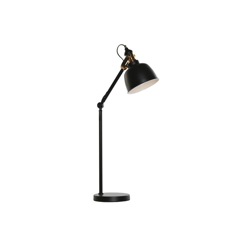 Lampada da tavolo DKD Home Decor 41 x 18 x 59 cm Nero Dorato Metallo 220 V 50 W    