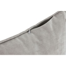 Cuscino Home ESPRIT Grigio chiaro 50 x 30 cm    