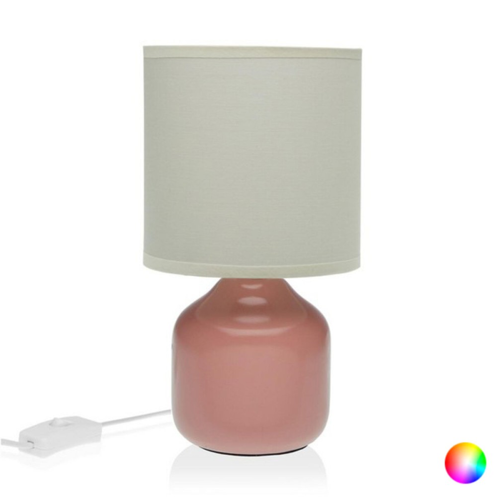 Lampada da tavolo Basic Ceramica (14 x 26 x 14 cm) Colore  Rosa 