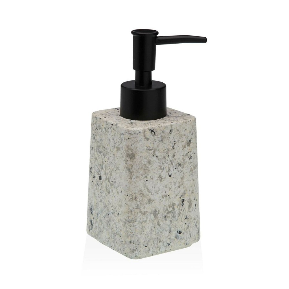 Dispenser di Sapone Versa Grigio Ceramica Plastica    