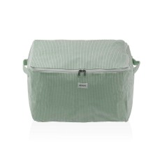 Scatole Portaoggetti Versa Corduroy 38 x 26 x 26 cm Verde    