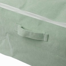 Scatole Portaoggetti Versa Corduroy 38 x 26 x 26 cm Verde    