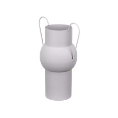 Vaso Grigio Acciaio 22 x 32 x 14 cm (6 Unità)    