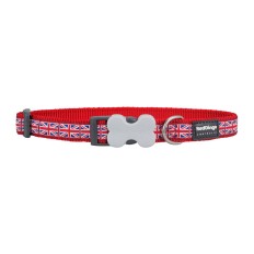 Collare per Cani Red Dingo STYLE UNION JACK FLAG 31-47 cm    