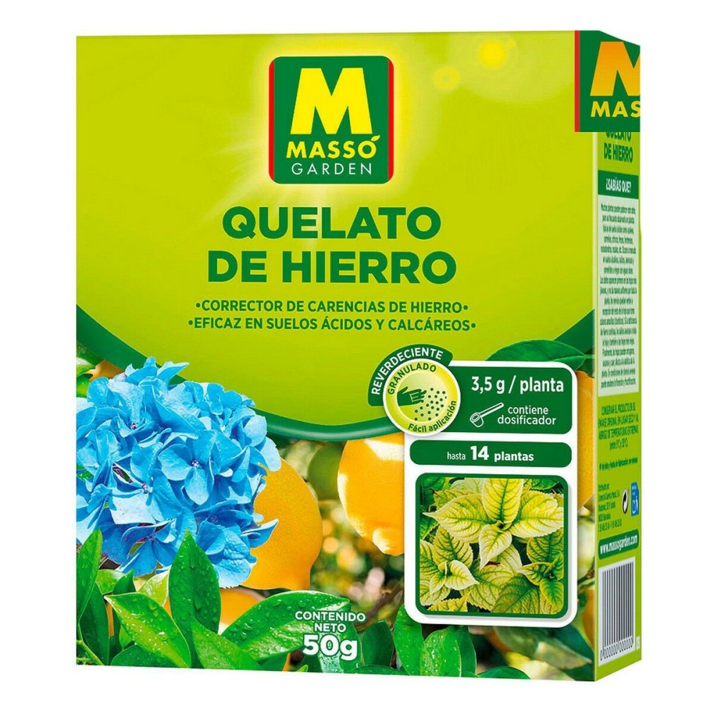 Fertilizzante per piante Massó Quelato de Hierro (50 g)    