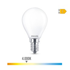 Lampadina LED Philips E 6.5 W 6,5 W 60 W E14 806 lm Ø 4,5 x 8 cm (4000 K)    